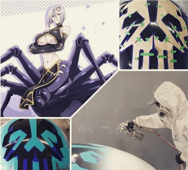 巨乳Coser竟然這樣做道具！單是記錄相片尺度已超大！