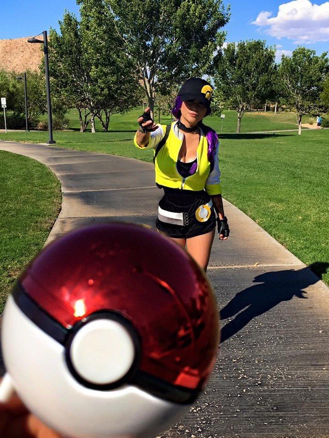《Pokemon GO》火辣女COSPLAY來了！