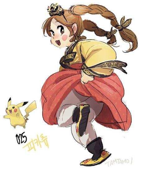 擬人化大玩《Pokemon》!小精靈變蘿莉、爆乳大姐!