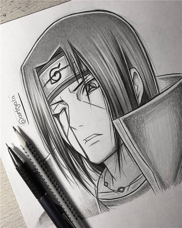 神還原！波蘭畫師《火影忍者》素描作品不輸岸本！