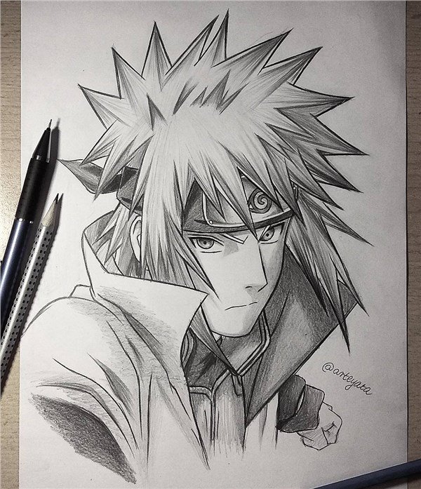 神還原！波蘭畫師《火影忍者》素描作品不輸岸本！