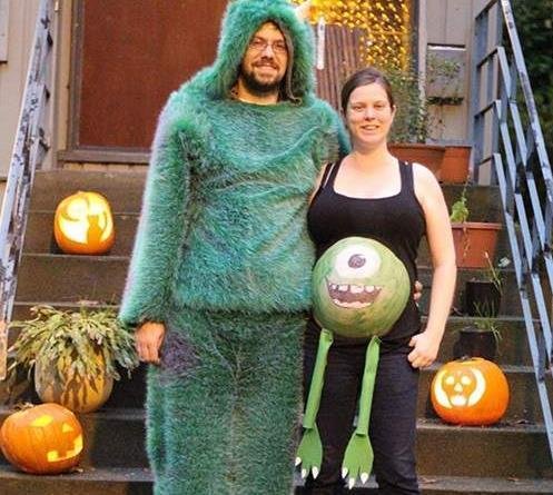 孕婦的反擊！萬聖節嘩鬼妝嚇死BB了！