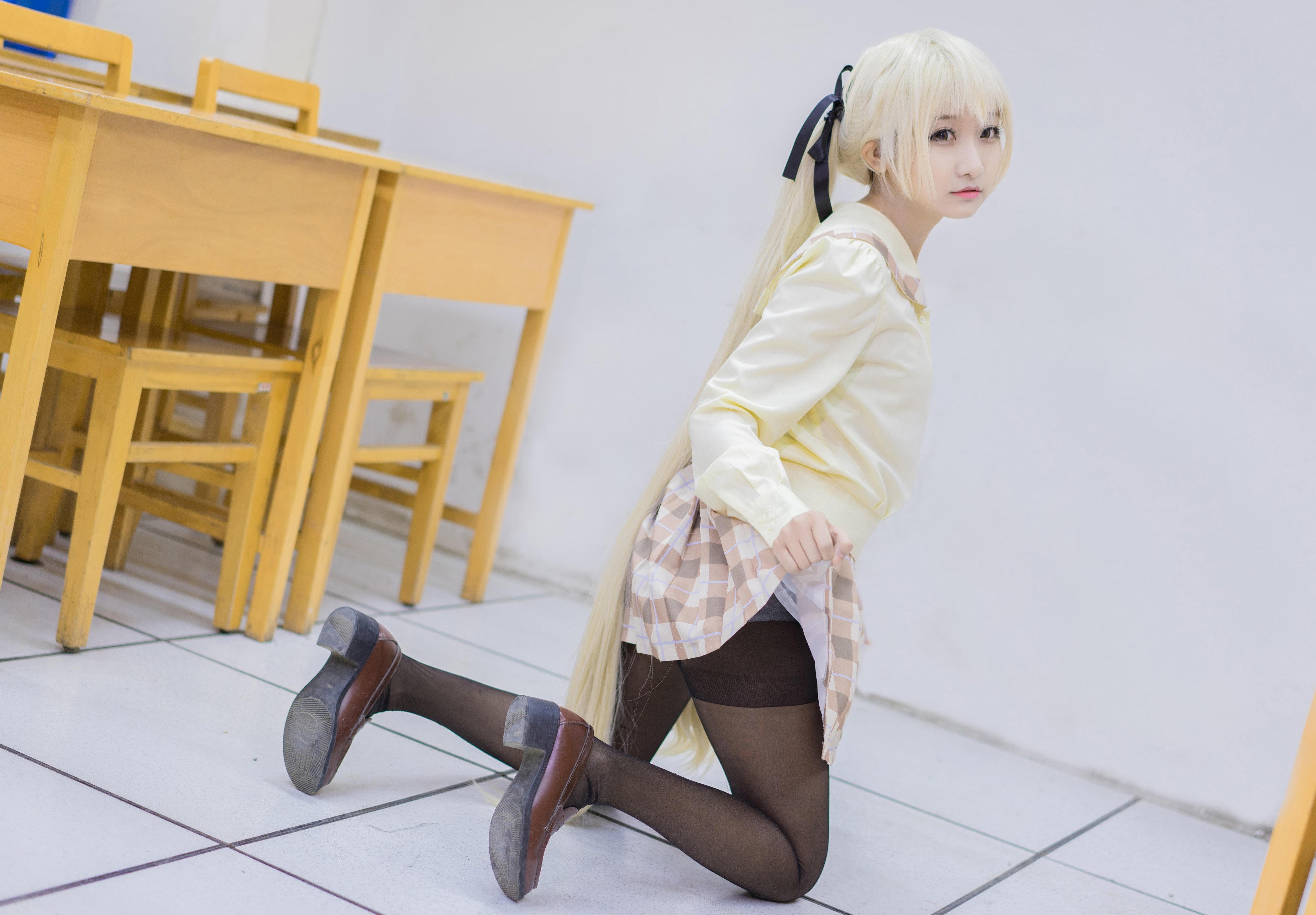黑白絲、爆乳死水褲！大師級Cosplay又放送！