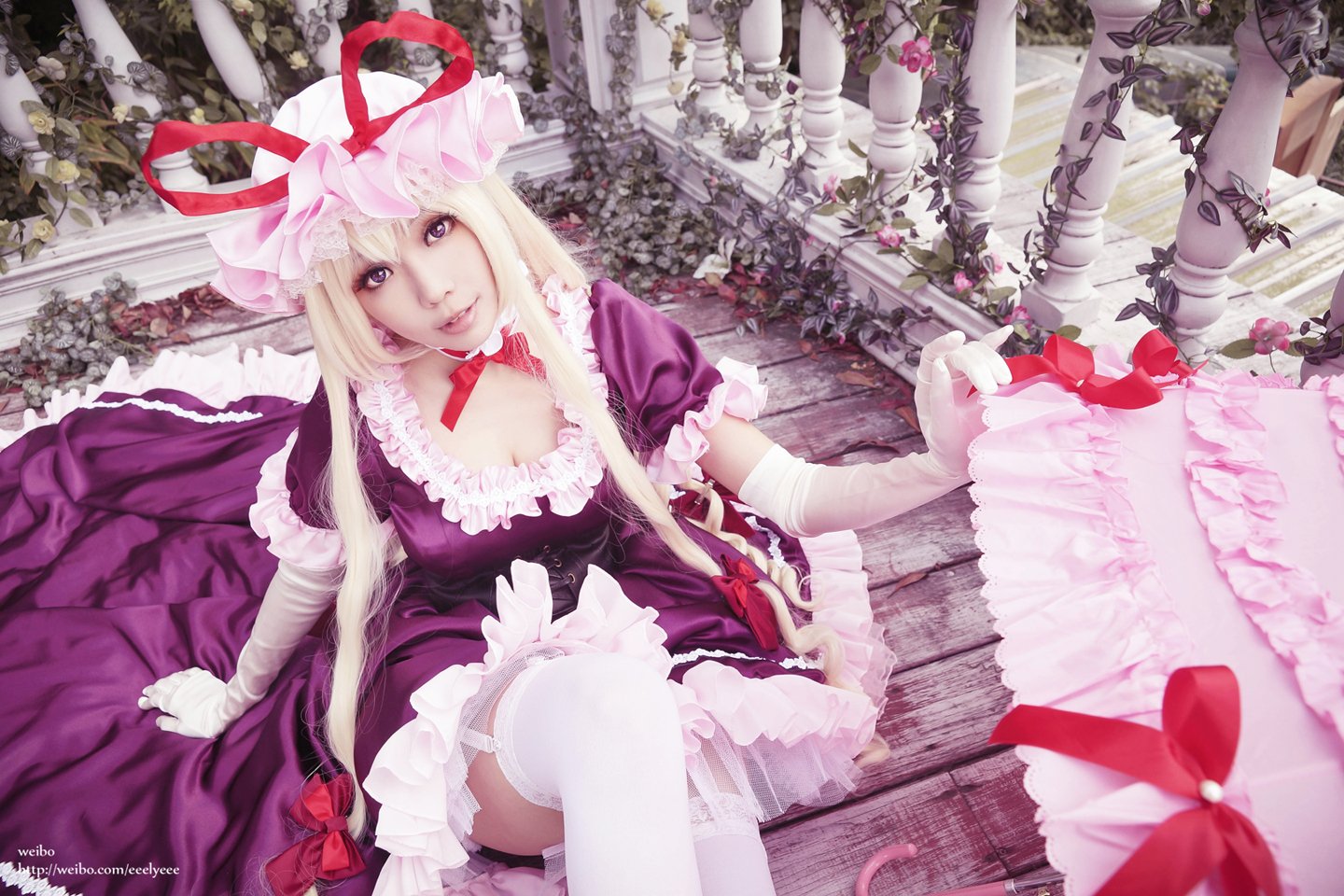 黑白絲、爆乳死水褲！大師級Cosplay又放送！
