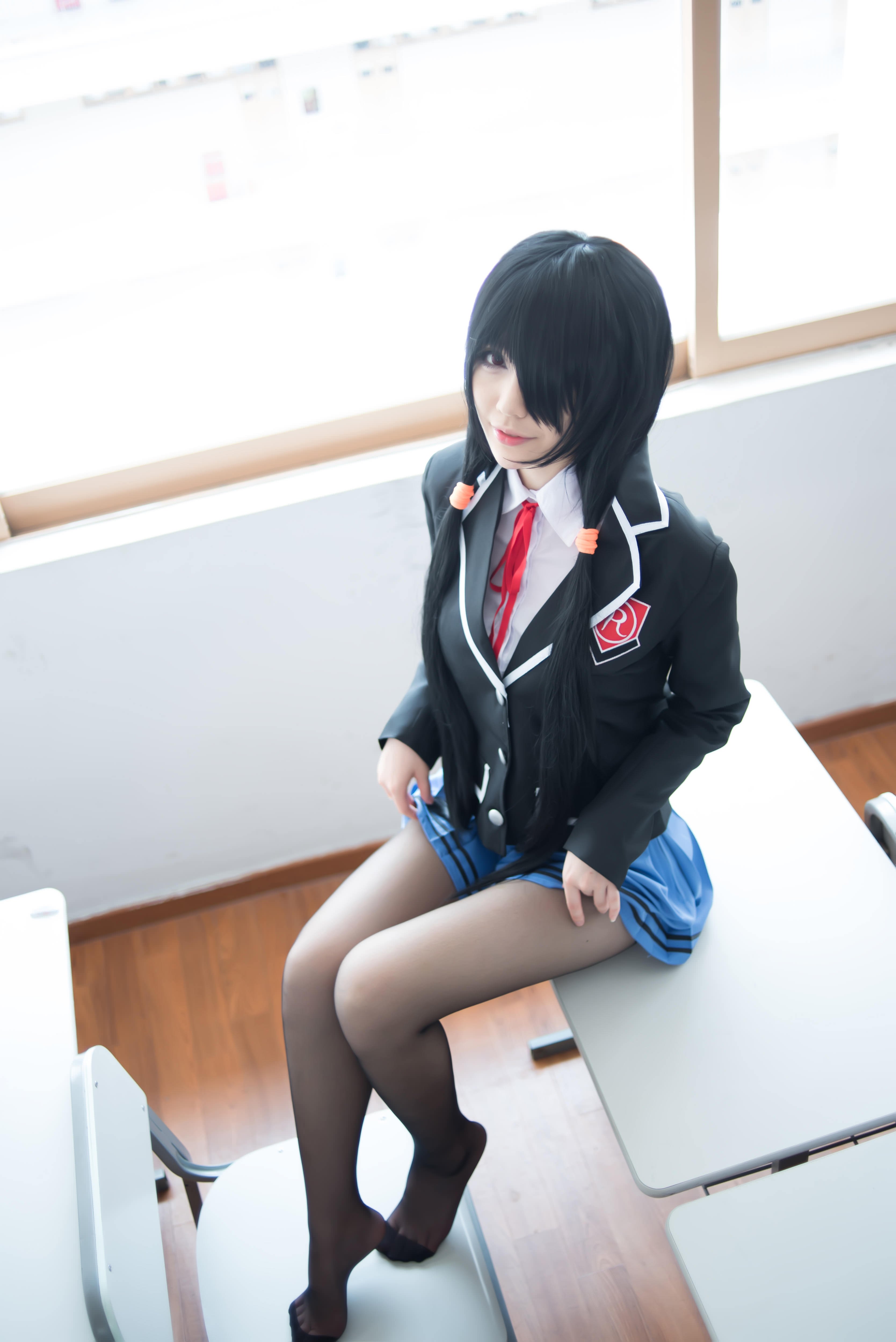 黑白絲、爆乳死水褲！大師級Cosplay又放送！