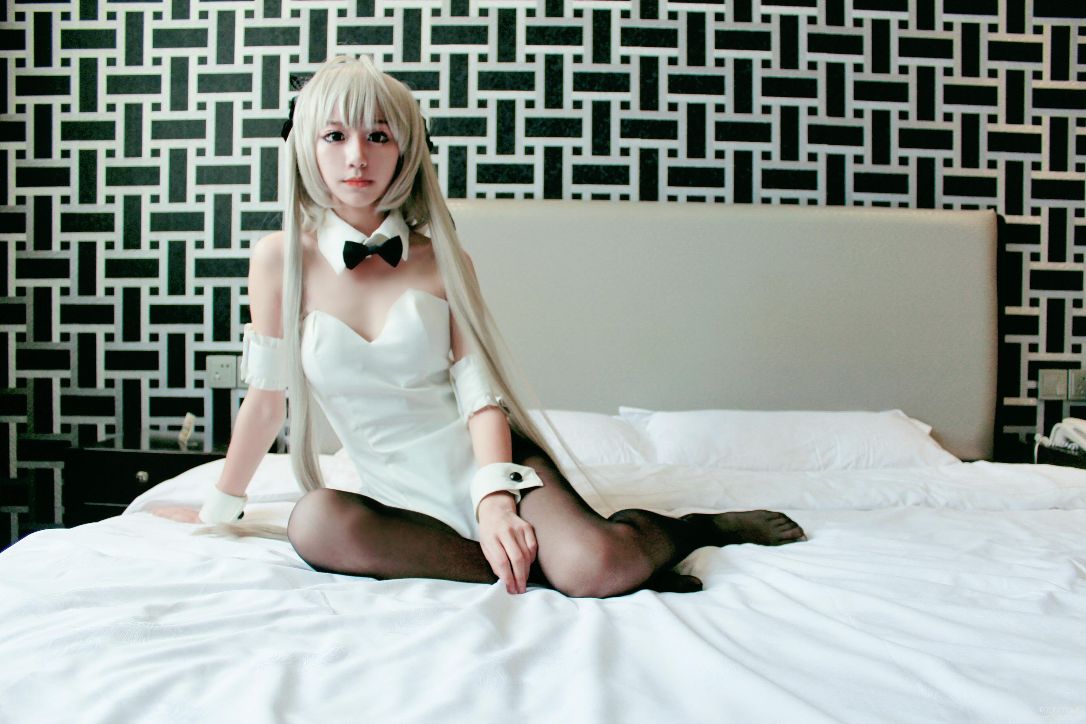黑白絲、爆乳死水褲！大師級Cosplay又放送！