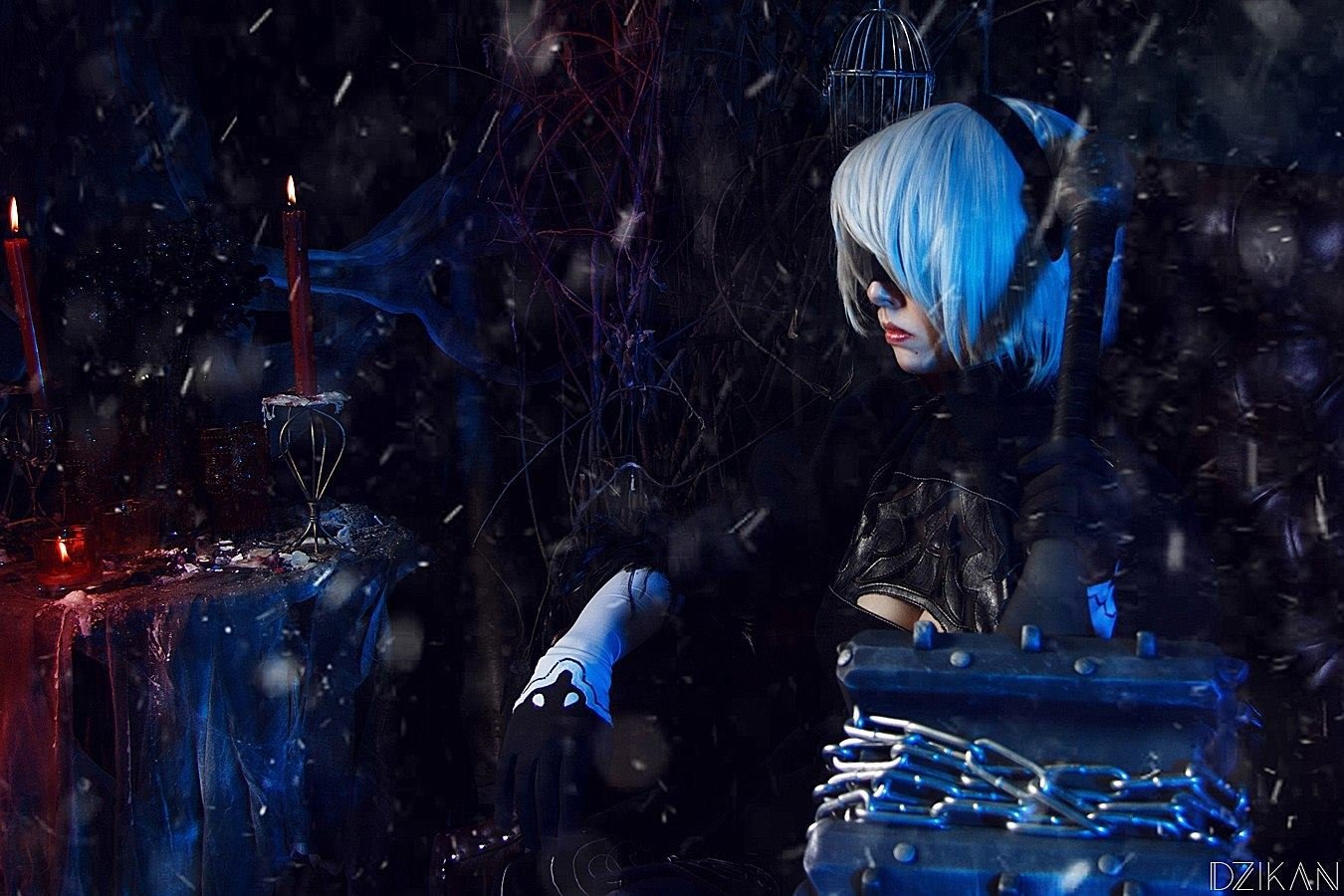 神還原！《NieR: Automata》若隱若現噴血Cosplay！