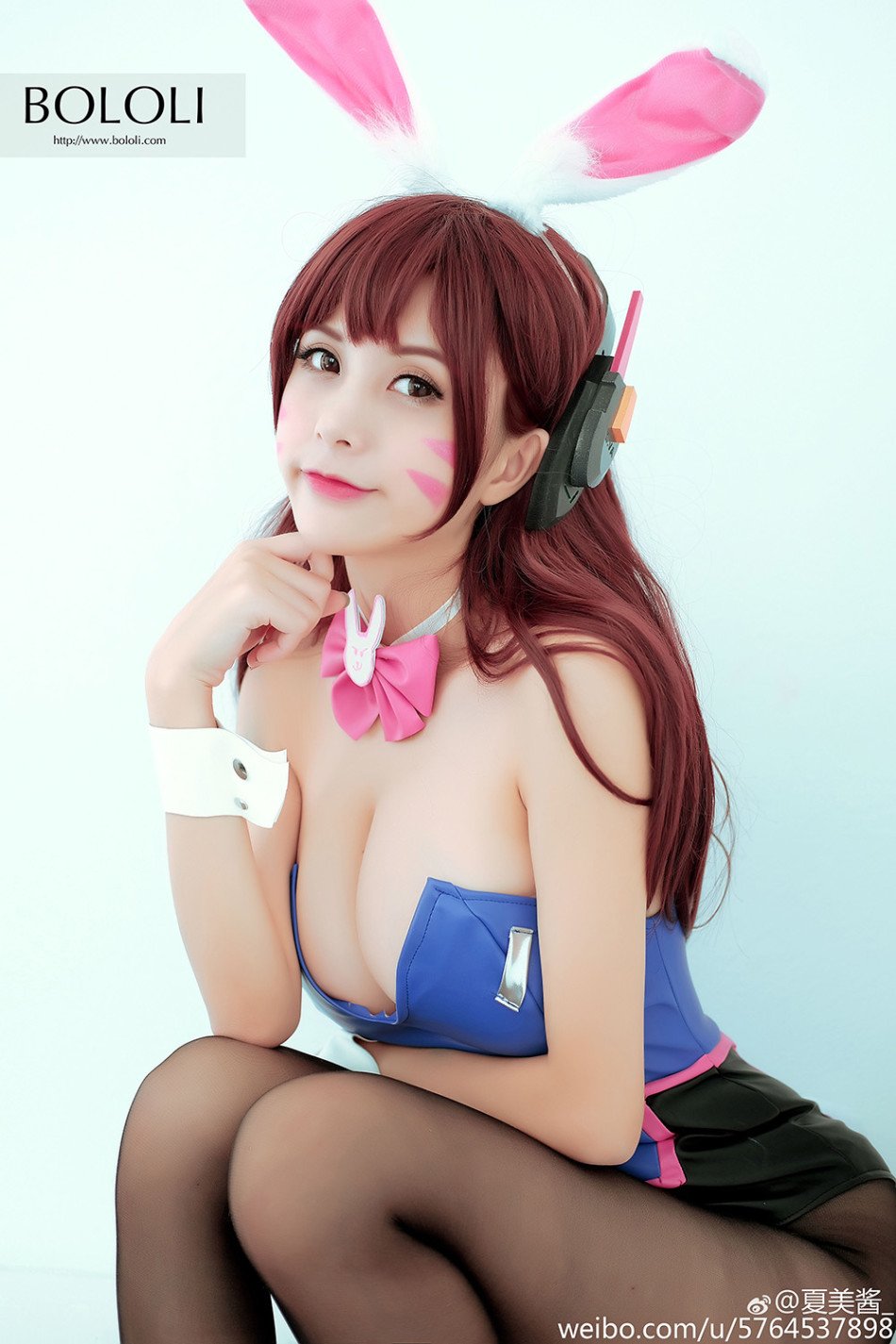 夏美醬激爆乳Cosplay《鬥陣特攻》!顏值逆天！