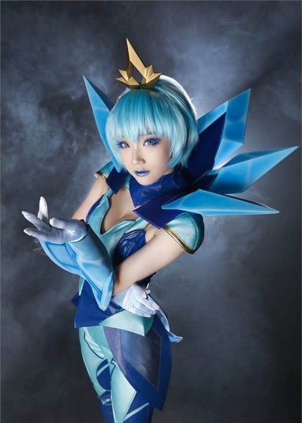 螺旋貓COS《LOL》大元素使！超冷艷！