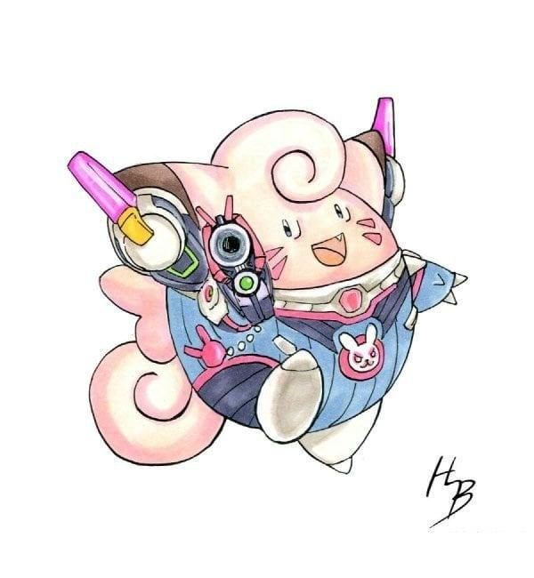 大愛！《鬥陣特攻》Crossover 《Pokemon》效果更吸引！