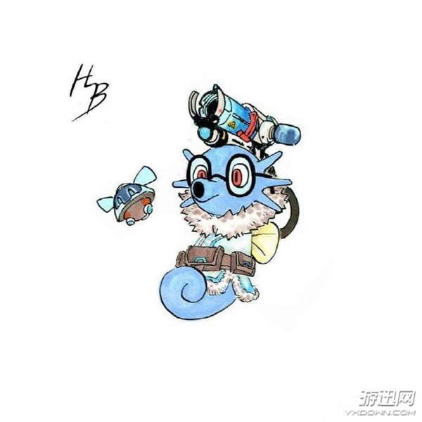大愛！《鬥陣特攻》Crossover 《Pokemon》效果更吸引！