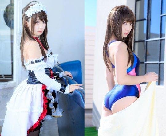 噴血到爆標！日本最清純COSER曬犯罪版女僕裝！