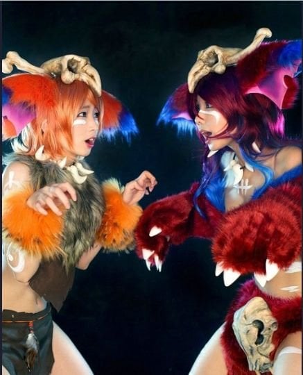 噴血！螺旋貓驚艷超爆乳萌獸Cosplay！