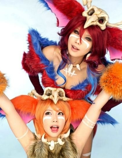 噴血！螺旋貓驚艷超爆乳萌獸Cosplay！