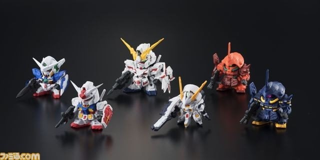 Bandai可愛新食玩「FW SD高達NEO」曝光！正爆！