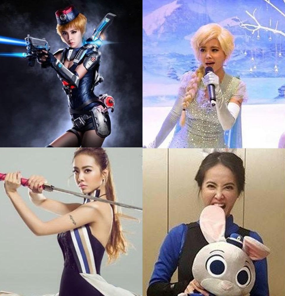 娛樂圈明星COSPLAY合輯！真心不得了！