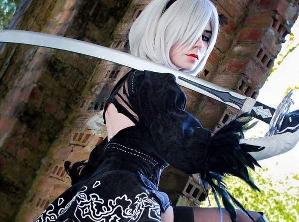 《尼爾》2B姐姐超噴血Cosplay放送！