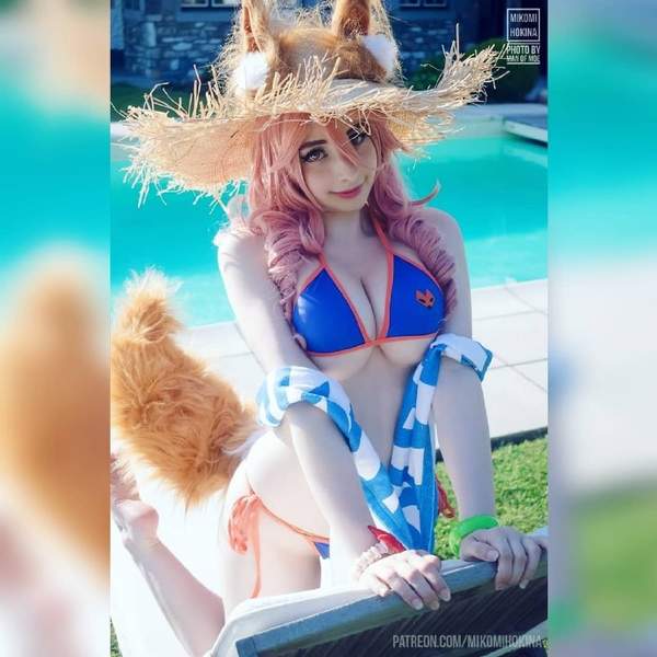 《Fate》泳裝玉藻前Cosplay超犯規！