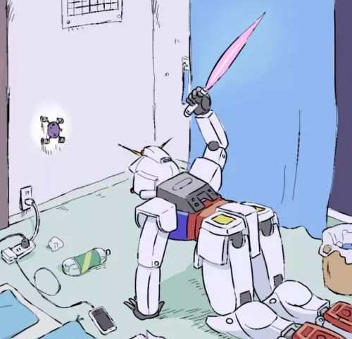 日本畫家為你揭開「高達」日常！