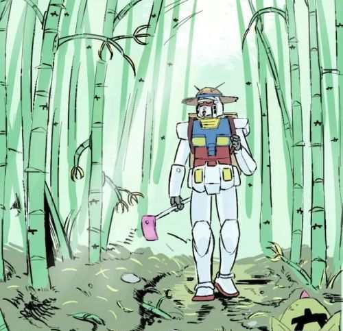 日本畫家為你揭開「高達」日常！