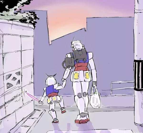 日本畫家為你揭開「高達」日常！