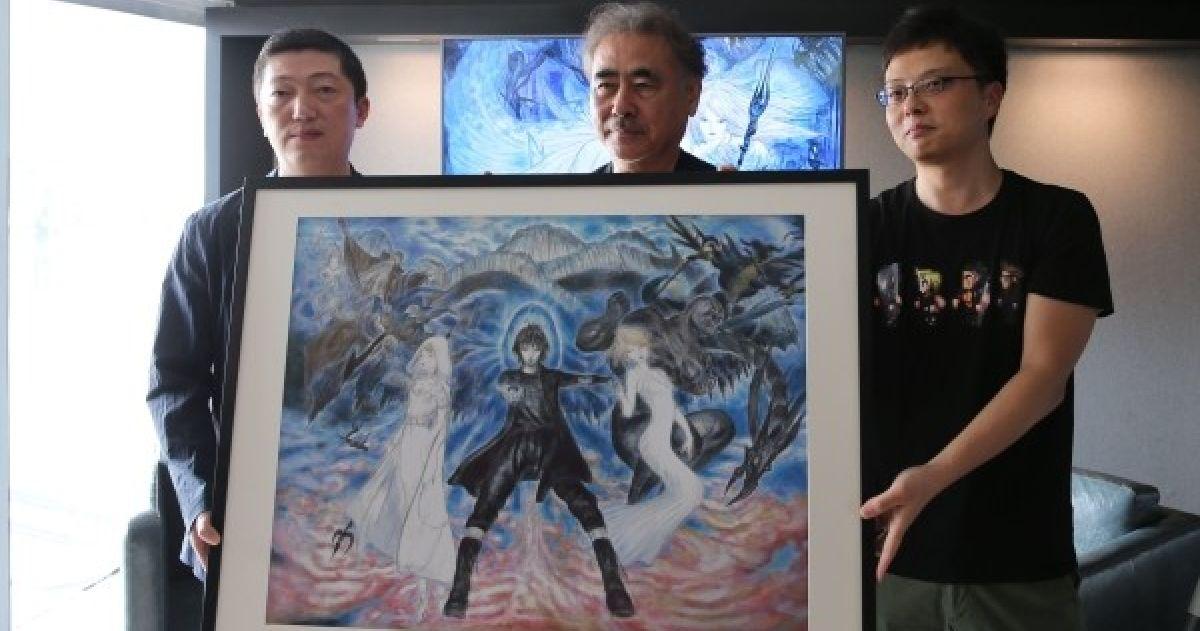 Final Fantasy Xv 將出手機版天野喜孝親繪全新海報 香港手機遊戲網gameapps Hk
