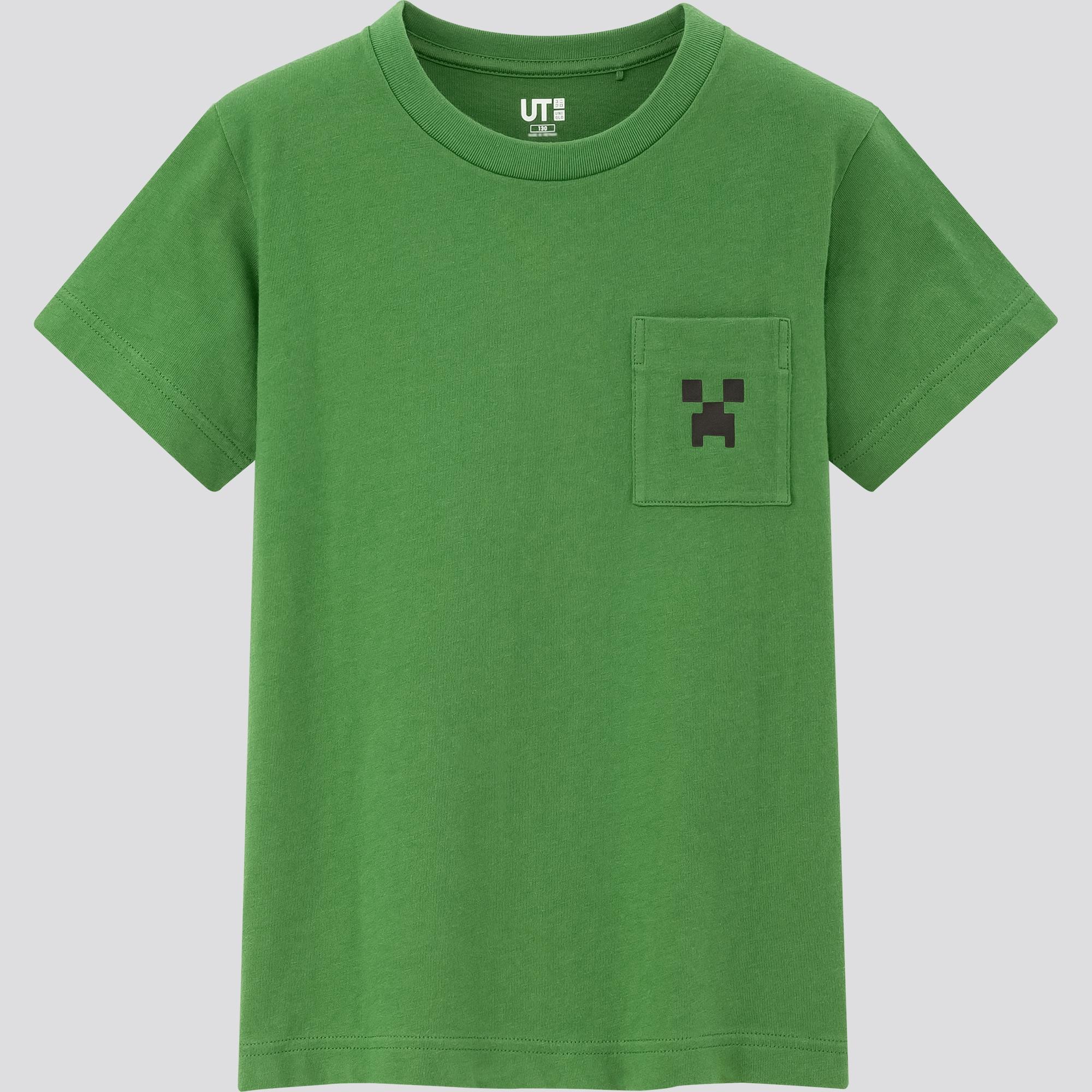 《Minecraft》 X UNIQLO 合作登場 限定T恤勁搶眼 - 香港手機遊戲網 GameApps.hk
