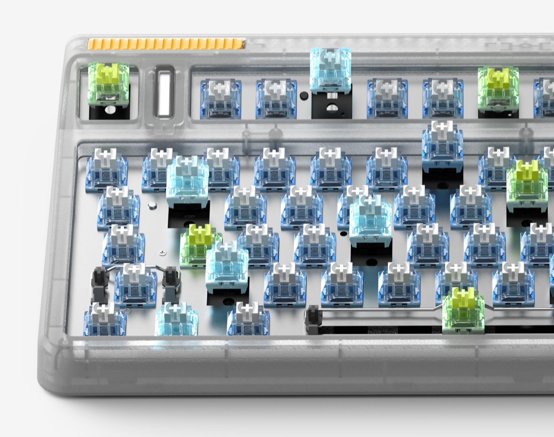 魅族超觸感透明機械鍵盤即將發售 八種軸體售價799元