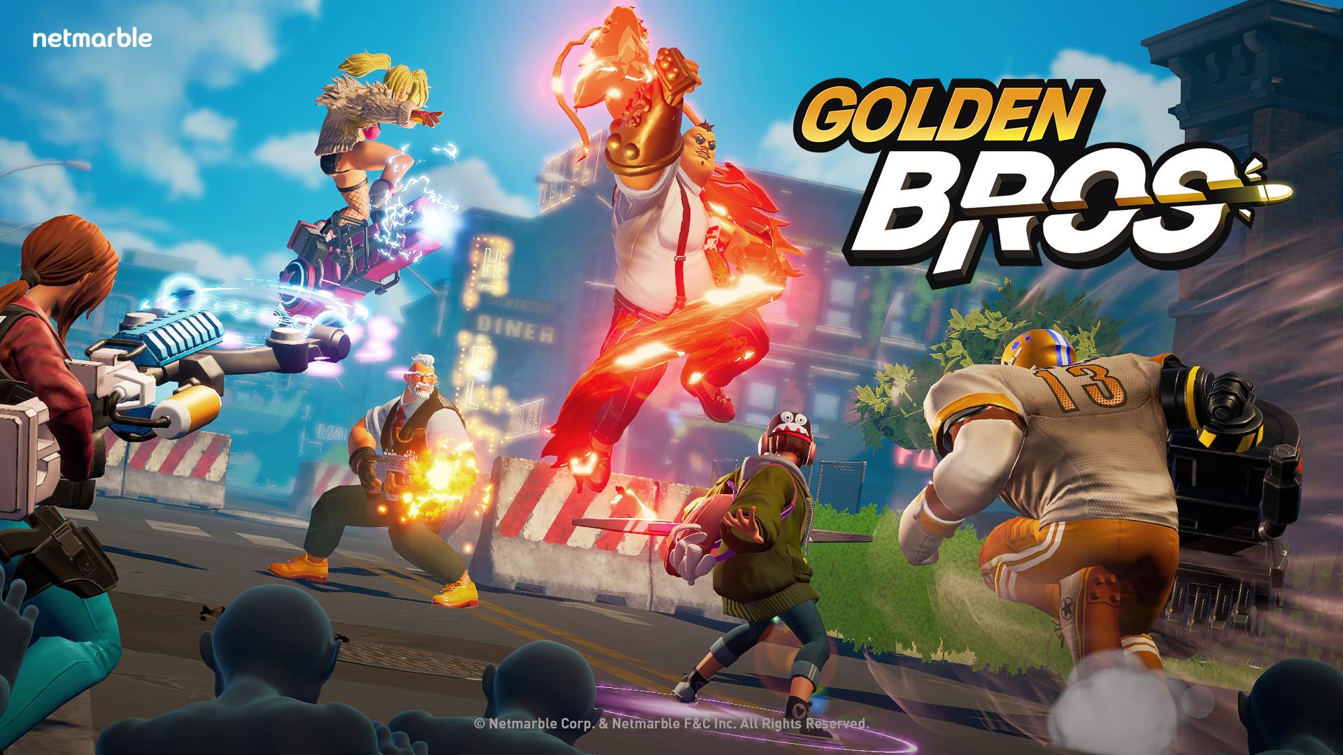 網石公開全新休閒射擊遊戲《Golden Bros》官方網站