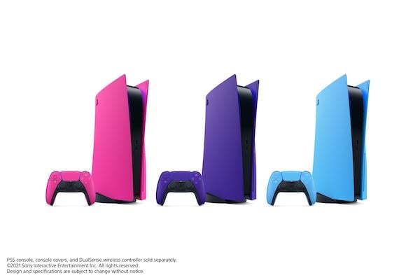PlayStation推出全新顏色 DualSense無線控制器及新PS5主機護蓋