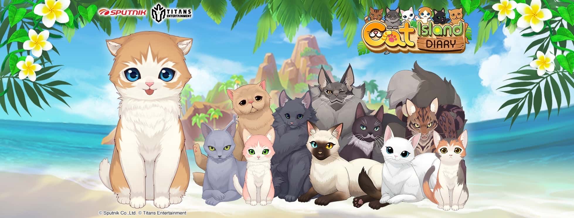 拼圖消除遊戲《貓島日記》國際版開放下載 與貓咪一起冒險探索神秘的無人島