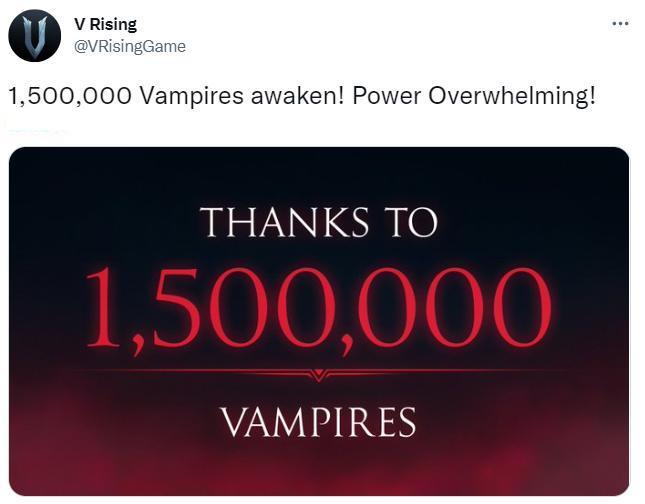異軍突起 半個月《V Rising》銷量已超150萬