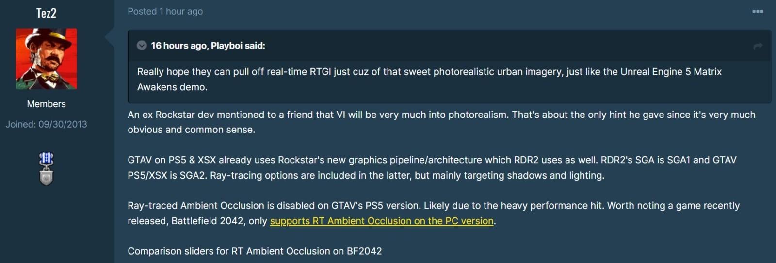 前員工稱《GTA 6》畫面非常逼真 光影效果更出眾