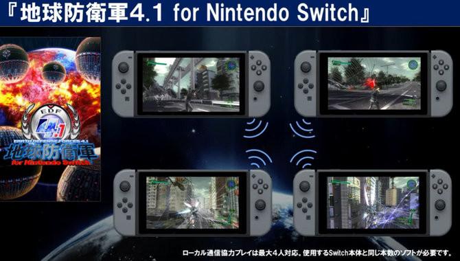 Switch版《地球防衛軍4.1》12月22日開售5980日元- 香港手機遊戲網