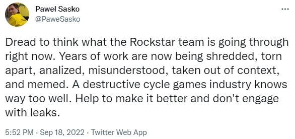 《GTA 6》影片洩露引發Rockstar團隊士氣低落