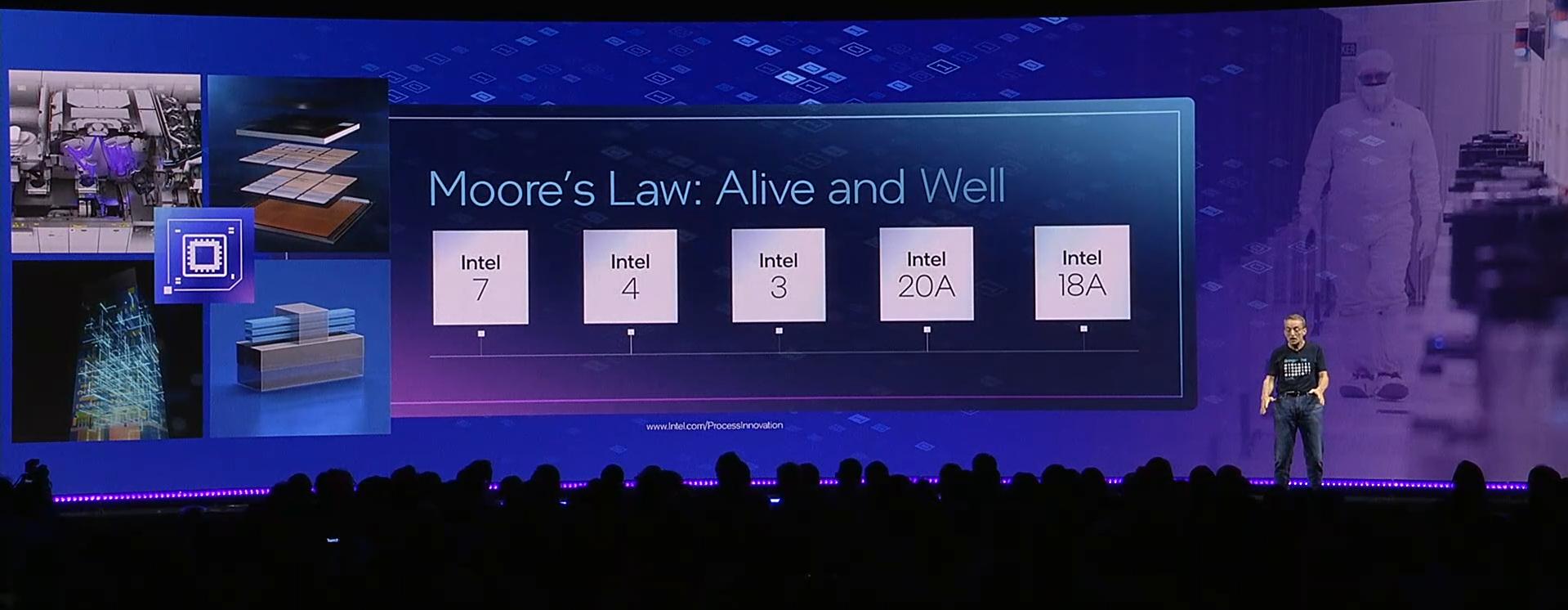 創新大會狙擊Nvidia Intel稱摩爾定律不死