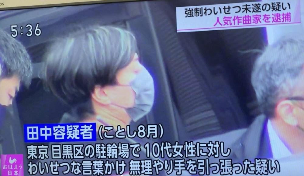 《賽馬娘》作曲家田中秀和因意圖猥褻少女未遂被捕