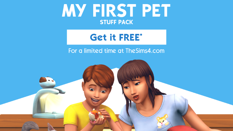 the sims 4 dlc my first pet
