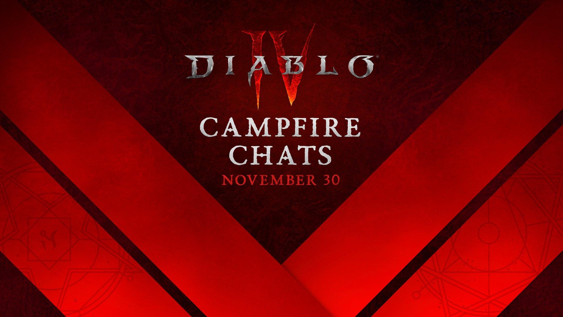 《Diablo 4》將於12月1日舉行篝火直播