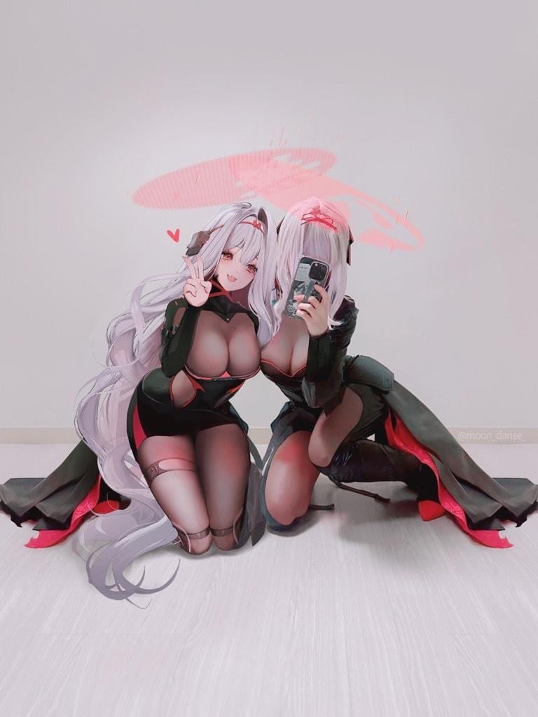  手遊《勝利女神：妮姬》美術畫師分享本人Cosplay作品