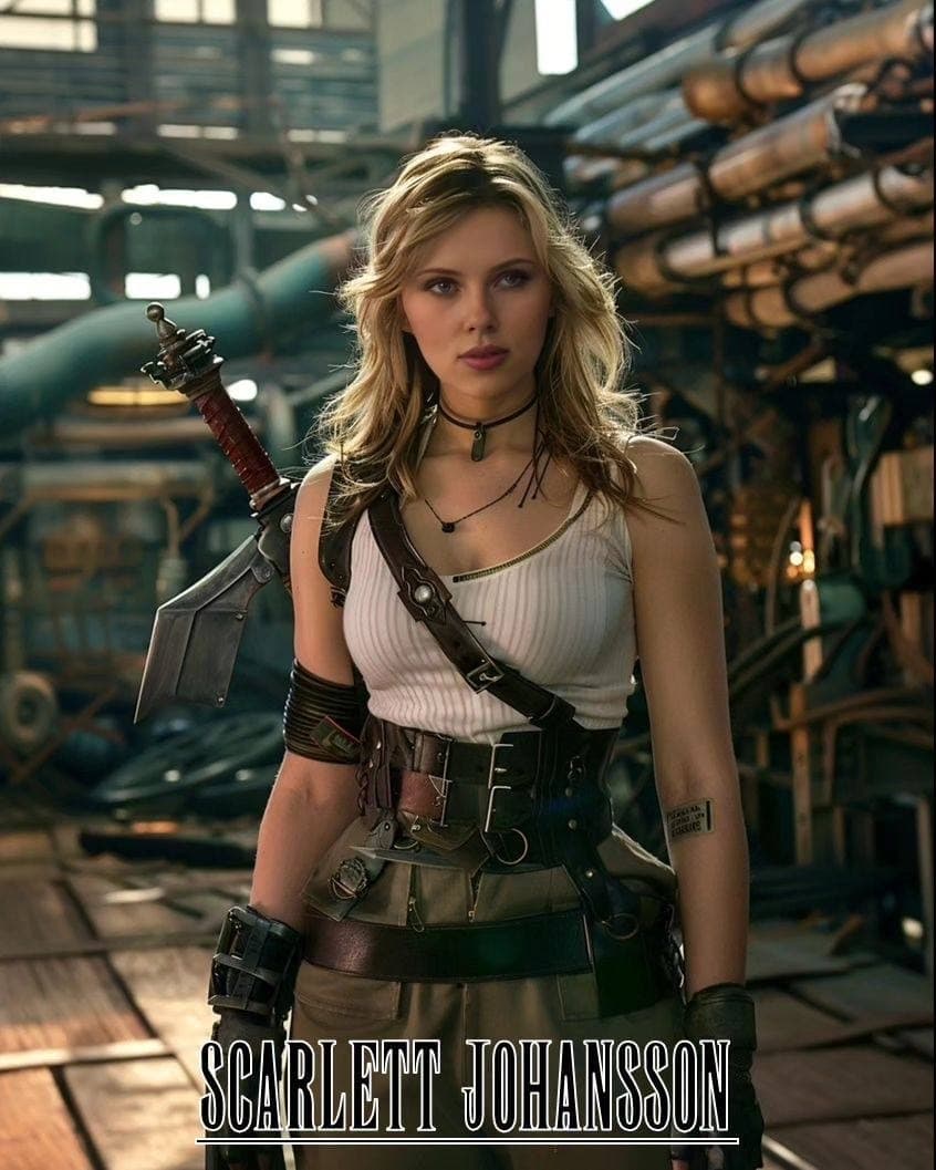 AI讓荷里活明星亂入《Final Fantasy》世界 毫無違和感