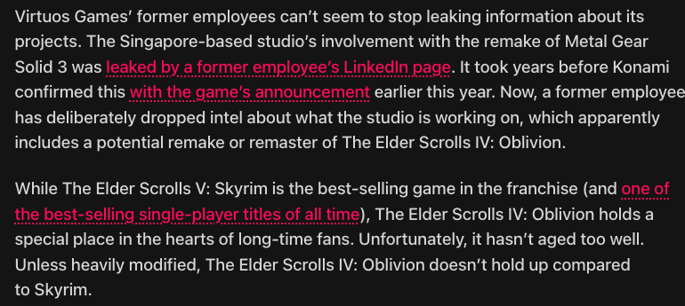 The Elder Scrolls IV