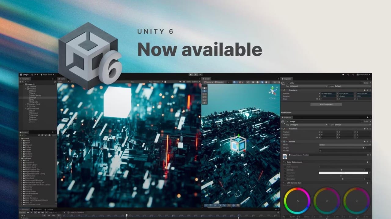 Unity 6引擎正式發布 2025年4月推出Unity 6.1版本更新