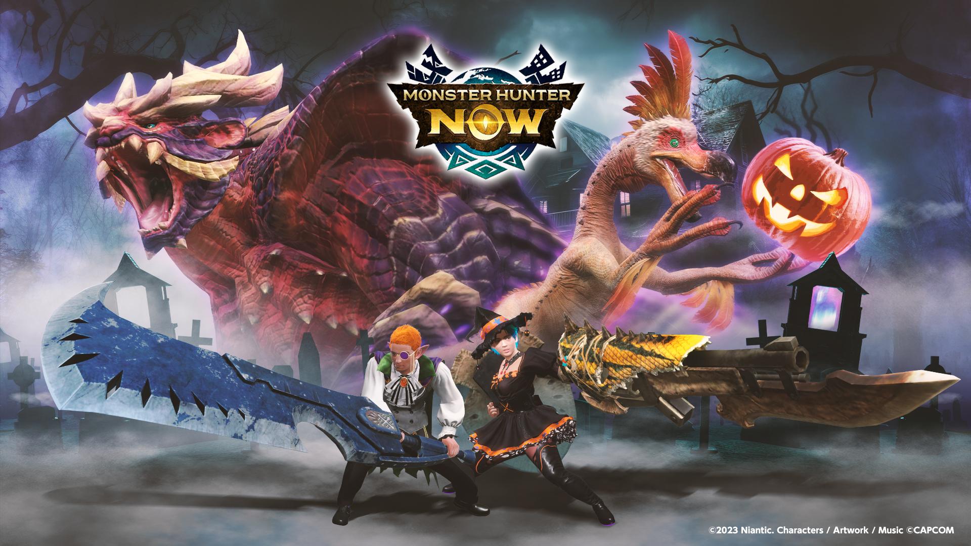 《Monster Hunter Now》萬聖節活動開跑 全新武器「絕望」與「南瓜頭」防具登場