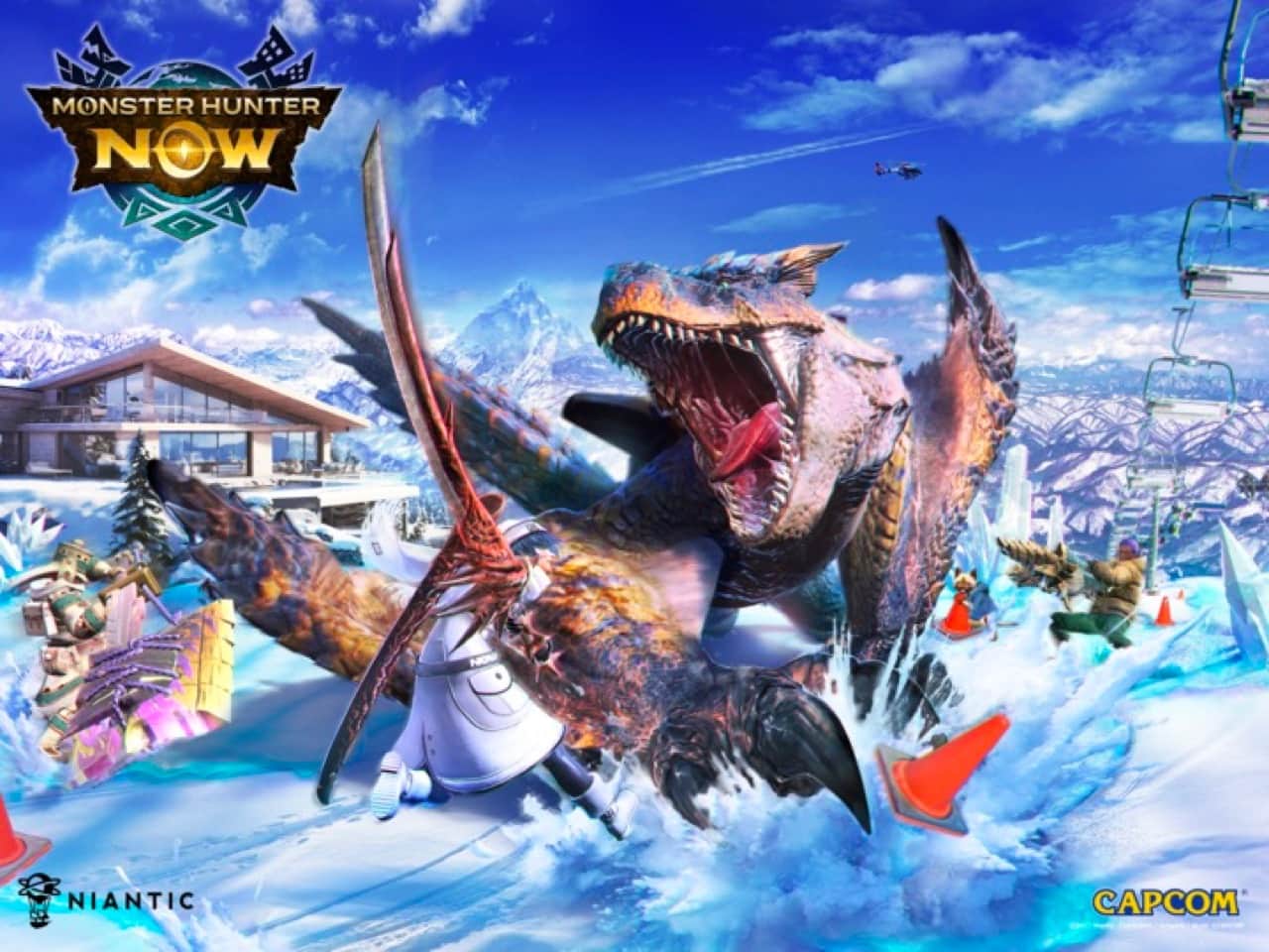 Monster Hunter Now 凜冬將至！S4「銀雪暴動」登場，生態系區域「雪原」大發現