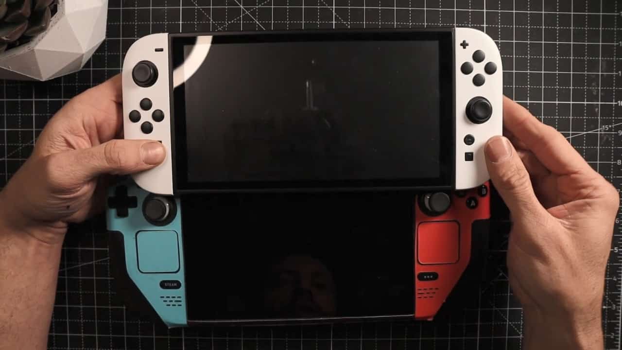 任天堂Switch 2 3D列印模型曝光 新增按鍵與超大螢幕