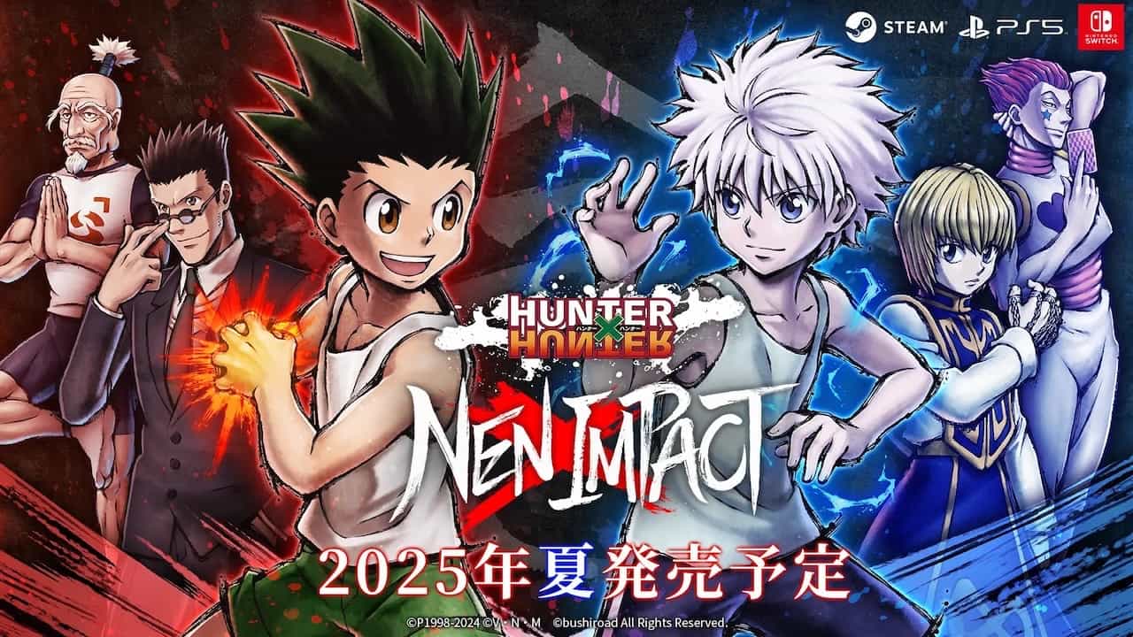 《獵人NEN×IMPACT》宣布2025夏季登場 Jump Festa 2025搶先試玩