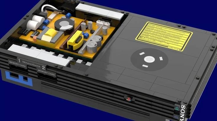 樂高版PlayStation 2「主機」積木外洩或即將推出