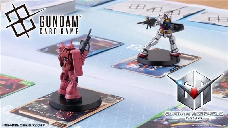 《GUNDAM ASSEMBLE》合作亮點：模型與卡牌完美結合