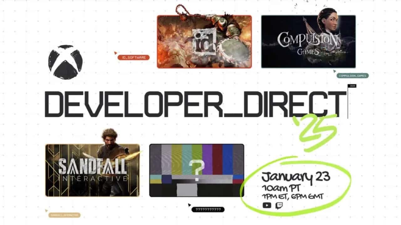 Xbox Developer Direct 即將於 2025 年 1 月 23 日揭曉未公佈遊戲，可能會包含《上古卷軸 IV：湮滅重製版》消息